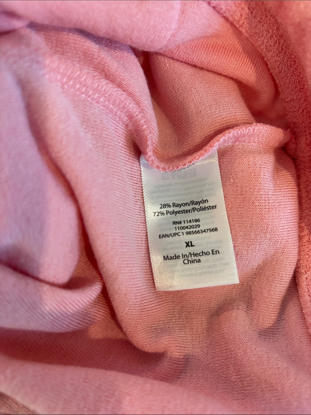 Juicy Couture Pink Velour 2p Hoodie & Shorts Set NWT $179 Size XL - Picture 4 of 4